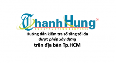 HƯỚNG DẪN KIỂM TRA SỐ TẦNG TỐI ĐA ĐƯỢC PHÉP XÂY DỰNG TRÊN ĐỊA BÀN Tp.HCM