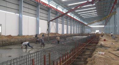 THI CÔNG NHÀ XƯỞNG TP MỚI BÌNH DƯƠNG